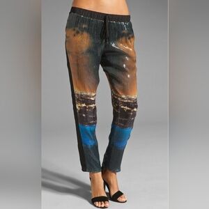 Clover Canyon City Lights Sequin Pant in Multi Color